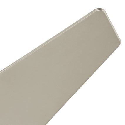 Kichler - LED Stmievateľný stropný ventilátor JADE LED/18W/230V strieborná + diaľkové ovládanie