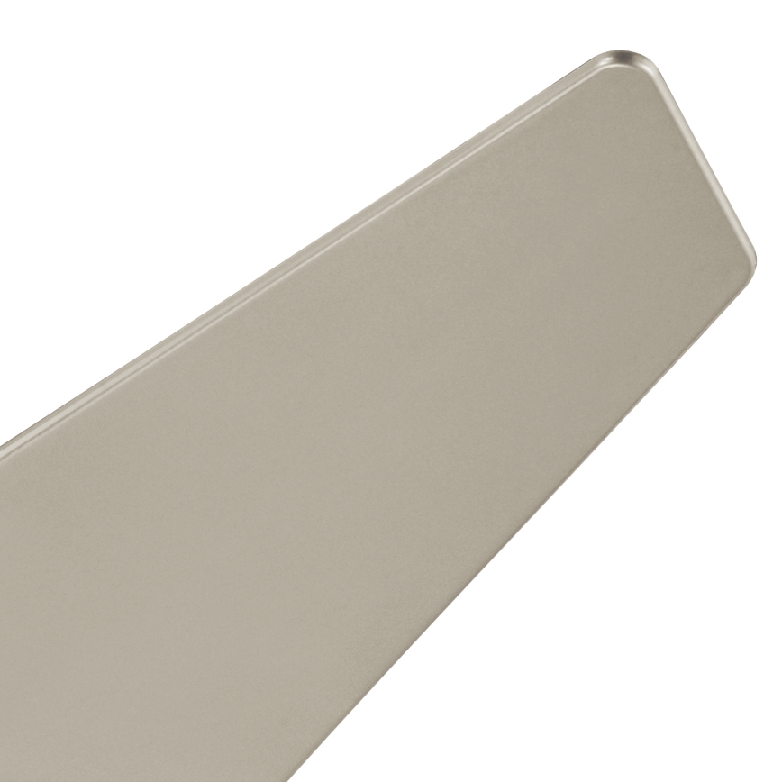Kichler - LED Stmievateľný stropný ventilátor JADE LED/18W/230V strieborná + diaľkové ovládanie