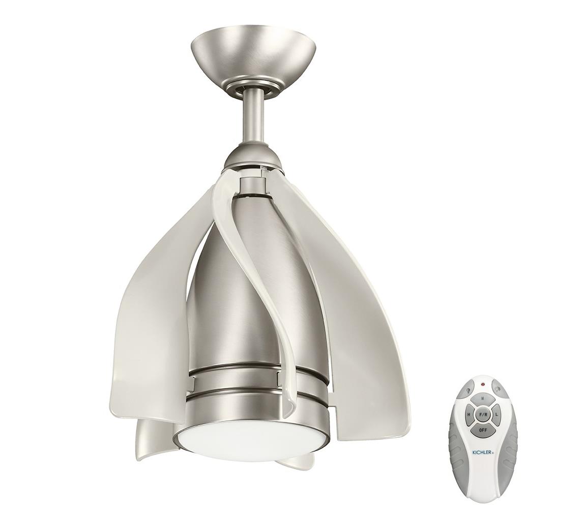 Elstead Kichler KLF-TERNA-15-BN-LED Stmievateľný stropný látor TERNA LED/10W/230V+DO 