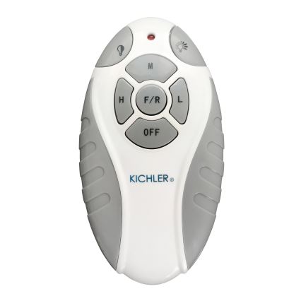 Kichler - LED Stmievateľný stropný ventilátor XETY LED/10W/230V  matný chróm/strieborná + diaľkové ovládanie