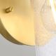Kichler -  Kúpeľňové nástenné svietidlo BRAELYN 1xE27/40W/230V IP44 zlatá