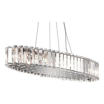Kichler - LED Kúpeľňový luster na lanku CRYSTAL SKYE 12xG9/3W/230V IP44