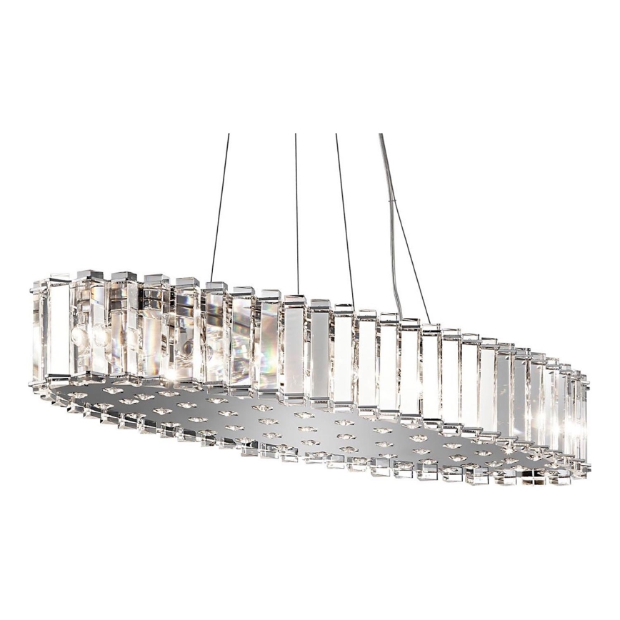 Kichler - LED Kúpeľňový luster na lanku CRYSTAL SKYE 12xG9/3W/230V IP44