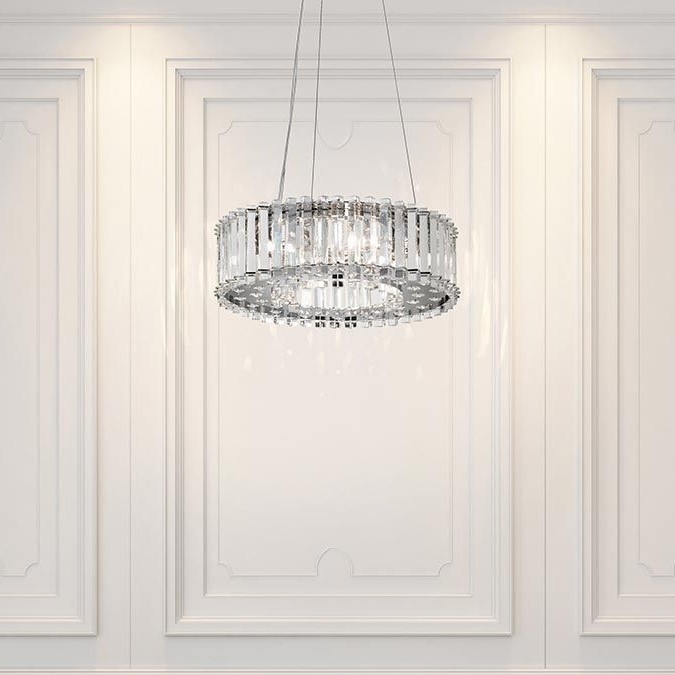 Kichler - LED Kúpeľňový luster na lanku CRYSTAL SKYE 6xG9/3W/230V IP44