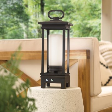 Kichler - LED Vonkajšia nabíjacia stolná lampa s reproduktorom SOUTH HOPE LED/3W/230V IP44