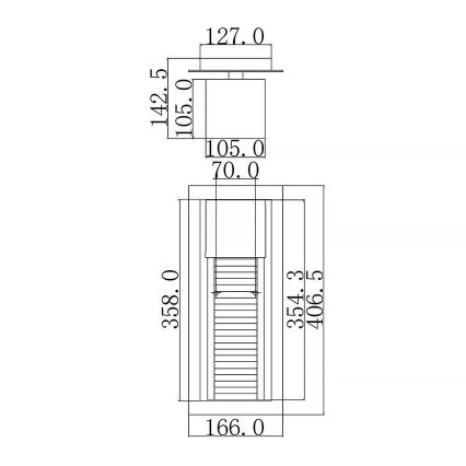 Kichler - LED Vonkajšie nástenné svietidlo SOREL 1xGU10/7W/230V IP44 hnedá