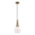 Kichler - Luster na tyči DEELA 1xE27/60W/230V pr. 17,8 cm mosadz