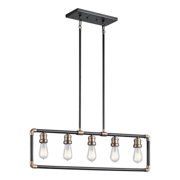 Kichler - Luster na tyči IMAHN 5xE27/60W/230V