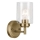 Kichler - Nástenná lampa WINSLOW 1xE27/60W/230V mosadz
