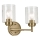Kichler - Nástenná lampa WINSLOW 2xE27/60W/230V mosadz
