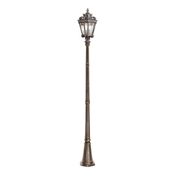 Kichler - Vonkajšia lampa TOURNAI 3xE14/60W/230V IP44