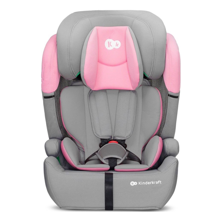 KINDERKRAFT - Autosedačka COMFORT UP i-Size (76-150 cm) šedá/ružová