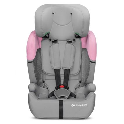 KINDERKRAFT - Autosedačka COMFORT UP i-Size (76-150 cm) šedá/ružová