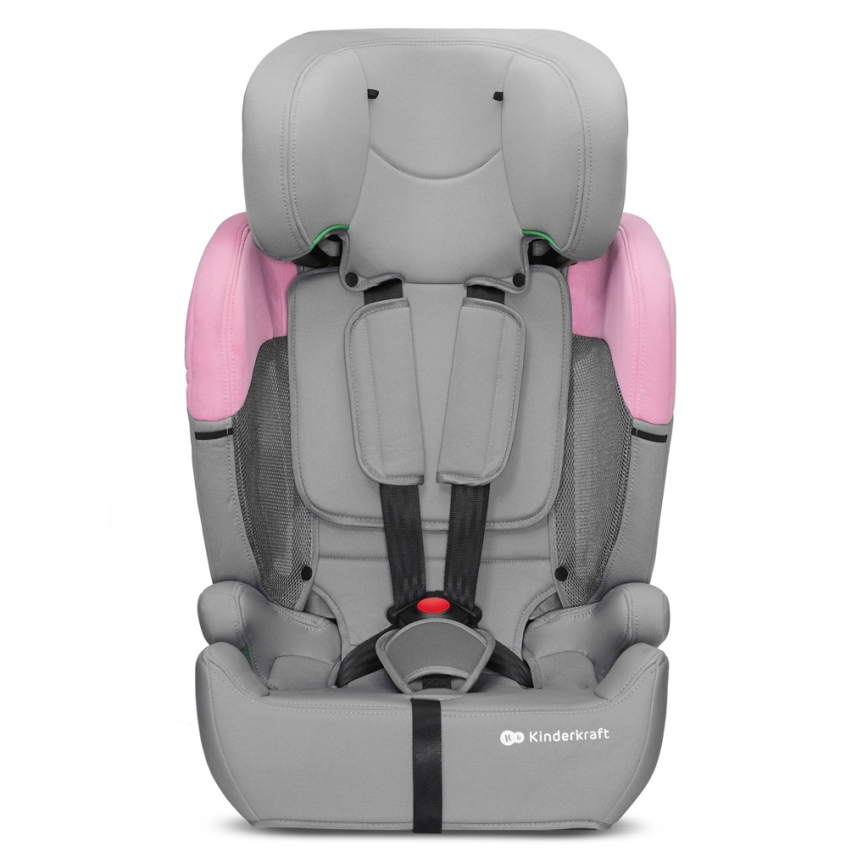 KINDERKRAFT - Autosedačka COMFORT UP i-Size (76-150 cm) šedá/ružová