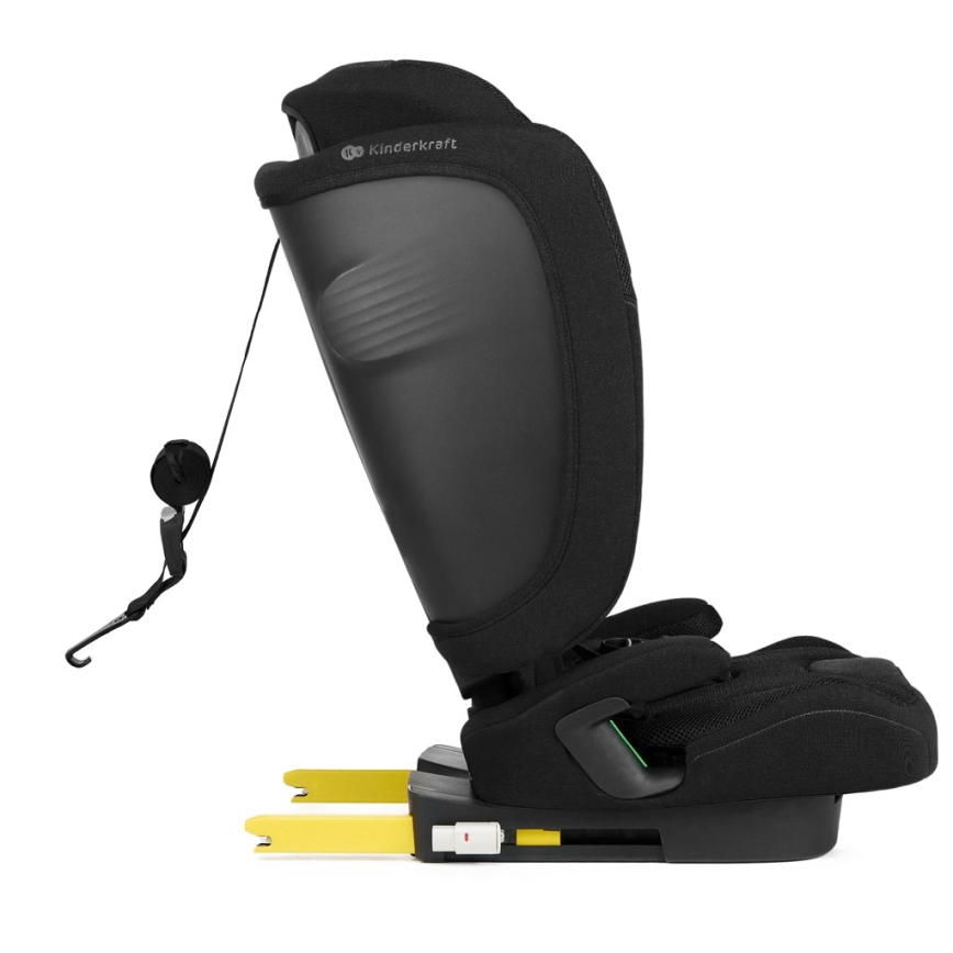 KINDERKRAFT - Autosedačka FIX2GO i-Size 76-150 cm čierna