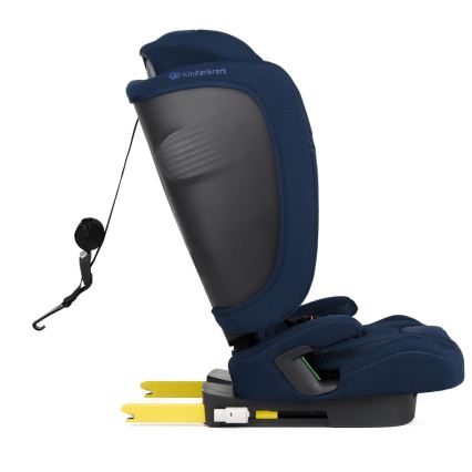 KINDERKRAFT - Autosedačka FIX2GO i-Size 76-150 cm modrá