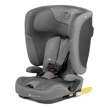KINDERKRAFT - Autosedačka FIX2GO i-Size 76-150 cm sivá