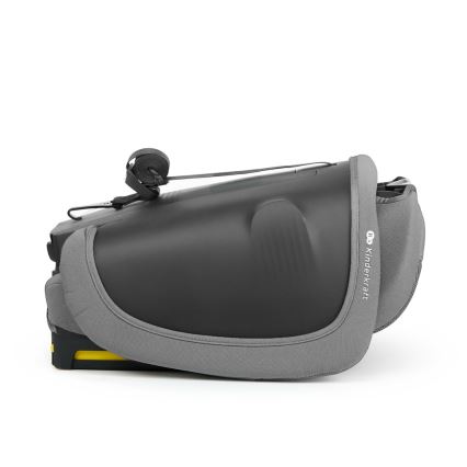 KINDERKRAFT - Autosedačka FIX2GO i-Size 76-150 cm sivá