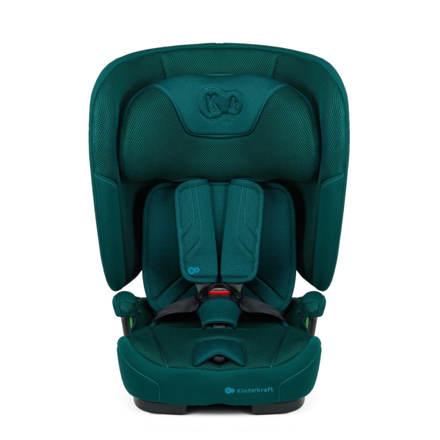 KINDERKRAFT - Autosedačka FIX2GO i-Size 76-150 cm tyrkysová