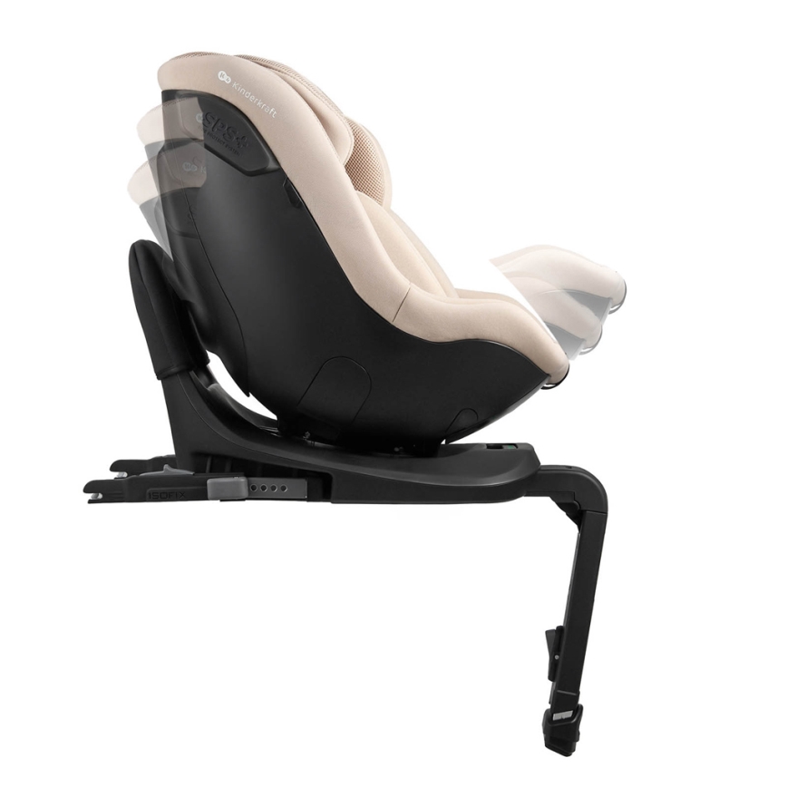 KINDERKRAFT - Autosedačka I-GUARD i-Size 40-105 cm béžová