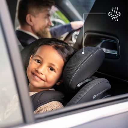 KINDERKRAFT - Autosedačka I-GUARD PRO i-Size 61-105 cm čierna