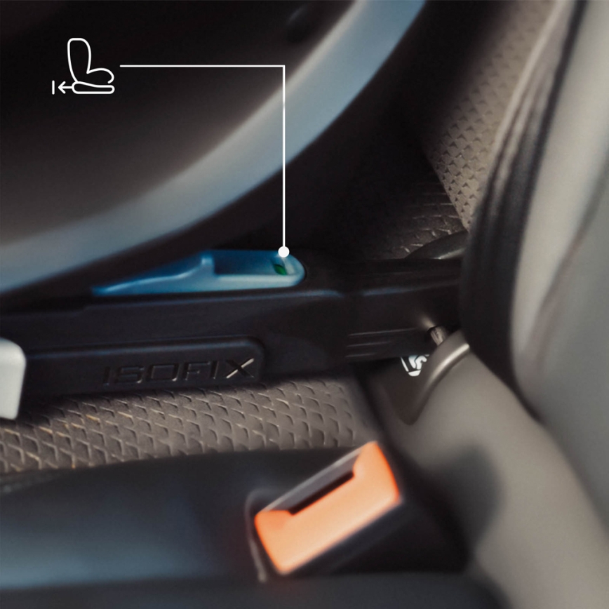 KINDERKRAFT - Autosedačka I-GUARD PRO i-Size 61-105 cm čierna