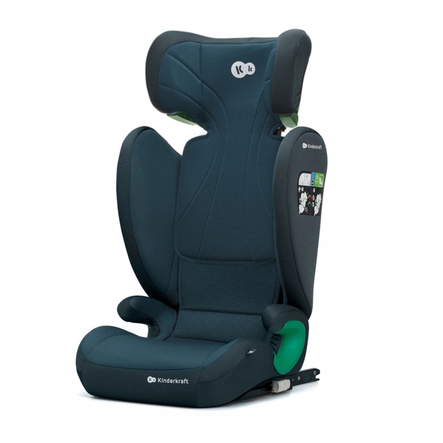 KINDERKRAFT - Autosedačka JUNIOR FIX 2 (100-150 cm) Harbor blue