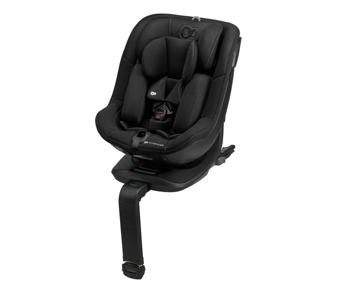 KINDERKRAFT - Autosedačka s otočnou základňou I-GUARD i-Size 40-105 cm čierna KCIGUA00BLK000N