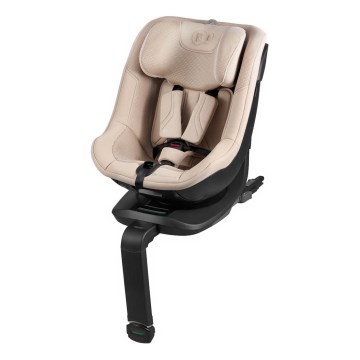 KINDERKRAFT - Autosedačka s otočnou základňou I-GUARD PRO i-Size 61-105 cm béžová