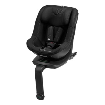 KINDERKRAFT - Autosedačka s otočnou základňou I-GUARD PRO i-Size 61-105 cm čierna