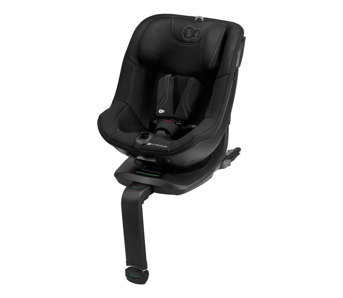 KINDERKRAFT - Autosedačka s otočnou základňou I-GUARD PRO i-Size 61-105 cm čierna KCIGUAPRBLK000N