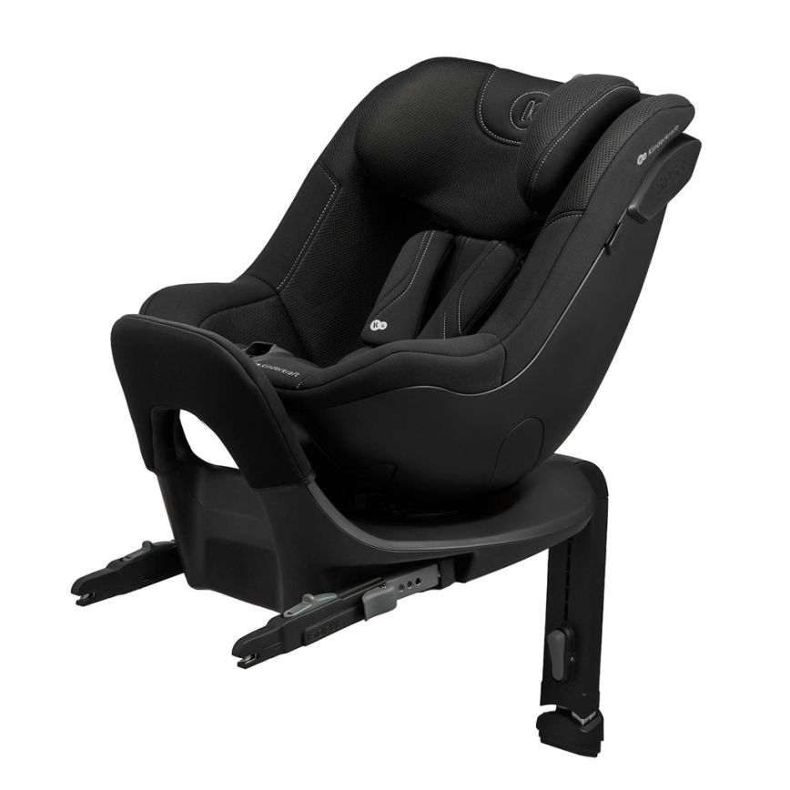 KINDERKRAFT - Autosedačka s otočnou základňou I-GUARD PRO i-Size 61-105 cm čierna