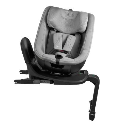 KINDERKRAFT - Autosedačka s otočnou základňou I-GUARD PRO i-Size 61-105 cm sivá