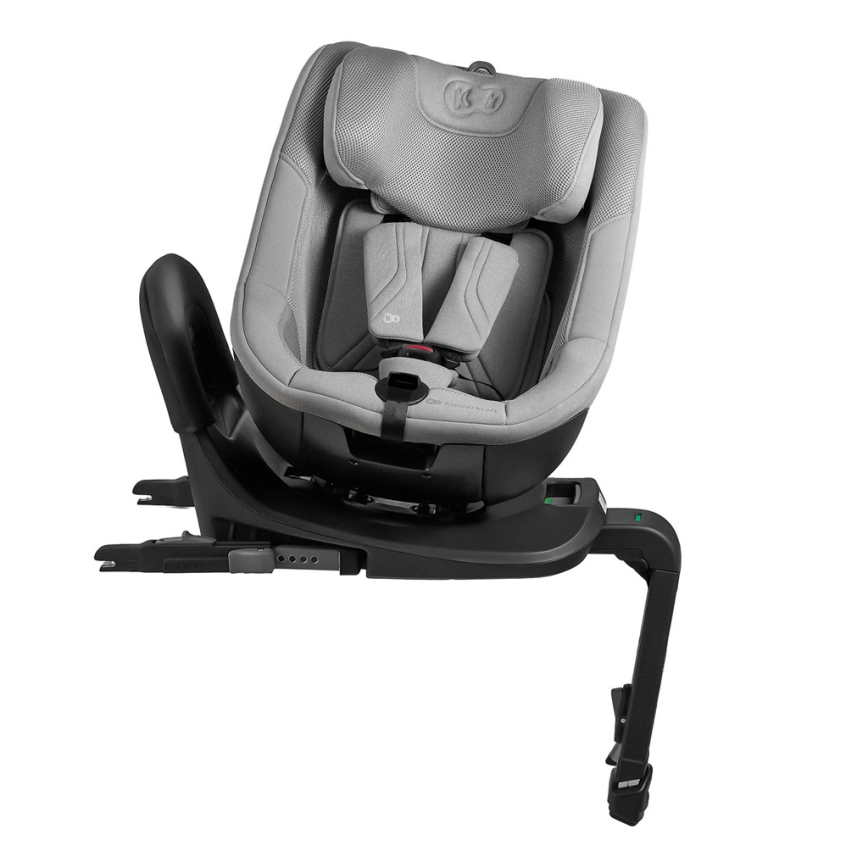 KINDERKRAFT - Autosedačka s otočnou základňou I-GUARD PRO i-Size 61-105 cm sivá
