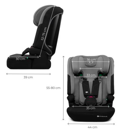 KINDERKRAFT - Avtosedež I-COMFY i-Size 76-150 cm siv
