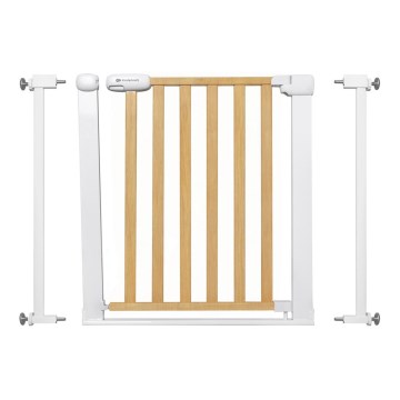 KINDERKRAFT - Bezpečnostná zábrana LOCK&GO 75-103 cm borovica