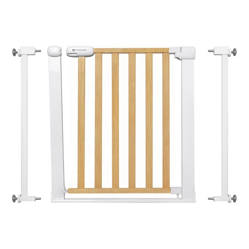 KINDERKRAFT - Bezpečnostná zábrana LOCK&GO 75-103 cm borovica