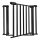 KINDERKRAFT - Bezpečnostná zábrana LOCK&GO 75-103 cm čierna