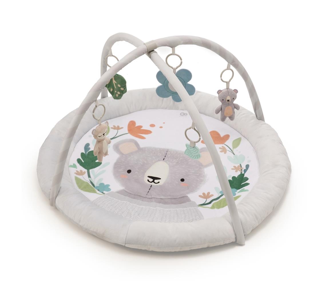 KINDERKRAFT - Detská hracia deka COZYPLAY sivá KPCOZY00LGR0000