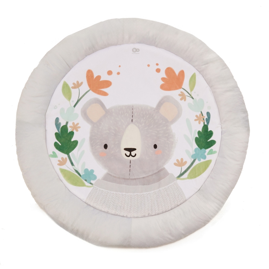 KINDERKRAFT - Detská hracia deka COZYPLAY sivá