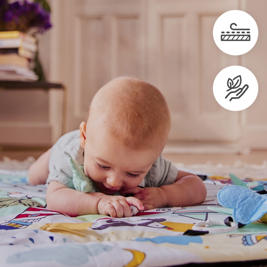 KINDERKRAFT - Detská hracia deka SMARTPLAY Sea
