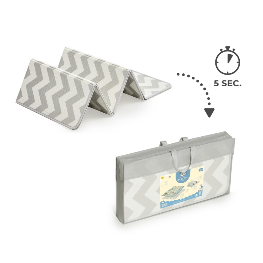 KINDERKRAFT - Detská hracia podložka MATTY 2