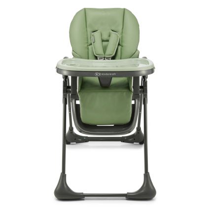 KINDERKRAFT - Detská jedálenská stolička TUMMIE zelená