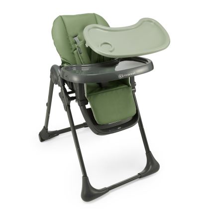 KINDERKRAFT - Detská jedálenská stolička TUMMIE zelená