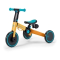 KINDERKRAFT - Detská odrážadlo 3v1 4TRIKE žltá/tyrkysová