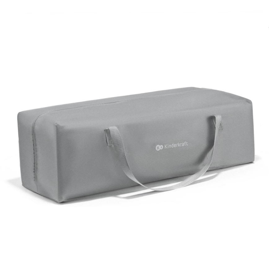 KINDERKRAFT - Detská ohrádka ZIKI sivá