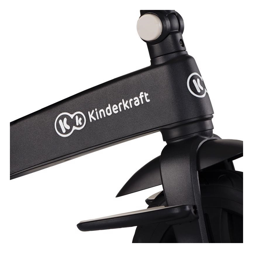 KINDERKRAFT - Detská trojkolka 5v1 EASYTWIST béžová/čierna