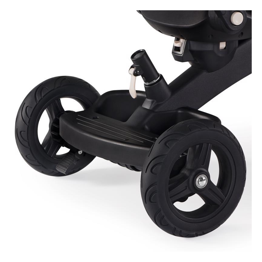 KINDERKRAFT - Detská trojkolka 5v1 EASYTWIST béžová/čierna