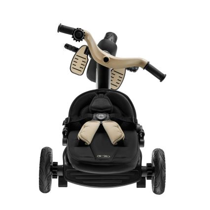 KINDERKRAFT - Detská trojkolka 5v1 EASYTWIST béžová