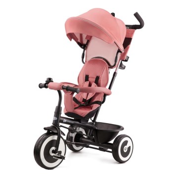 KINDERKRAFT - Detská trojkolka ASTON Rose pink